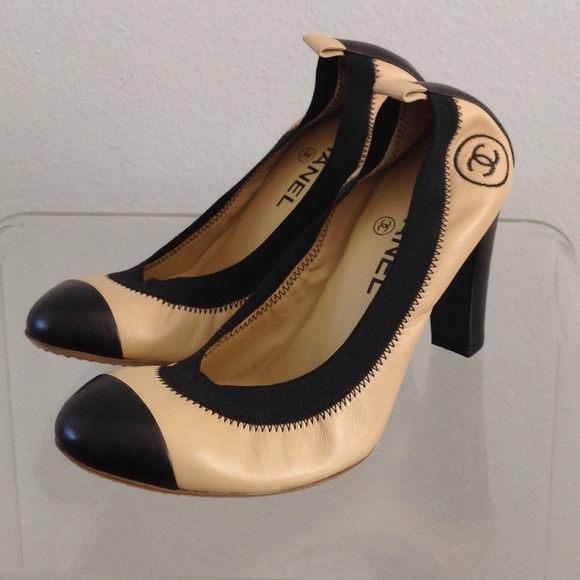 chanel stretch spirit pumps